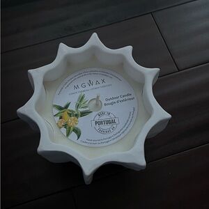 NEW MGNAX White Candle!
